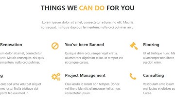 Mobirise tutorial | Custom features block