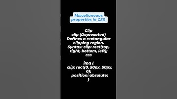 "Master CSS Clipping! ✂️ Create Custom Shapes and Effects with the Clip Property!"