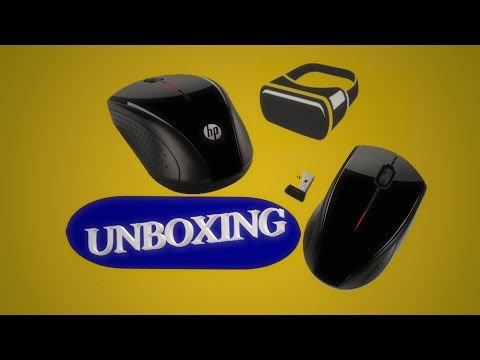 VR 3D UNBOXING souris HP x3000 wireless mouse