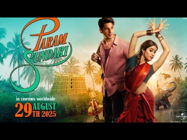 Param sundari 2025 ki love story movie ✨💫 Shidharth malhotra , janvi kapoor