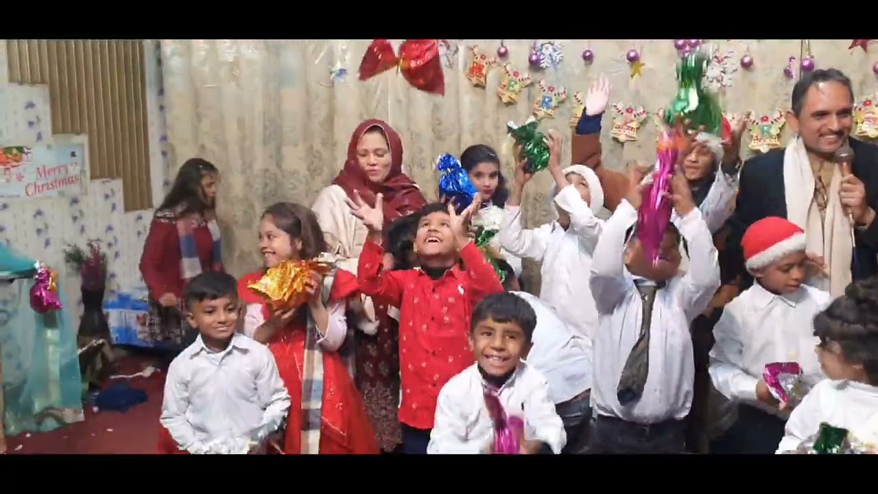 Merry Christmas from Sunday School Children