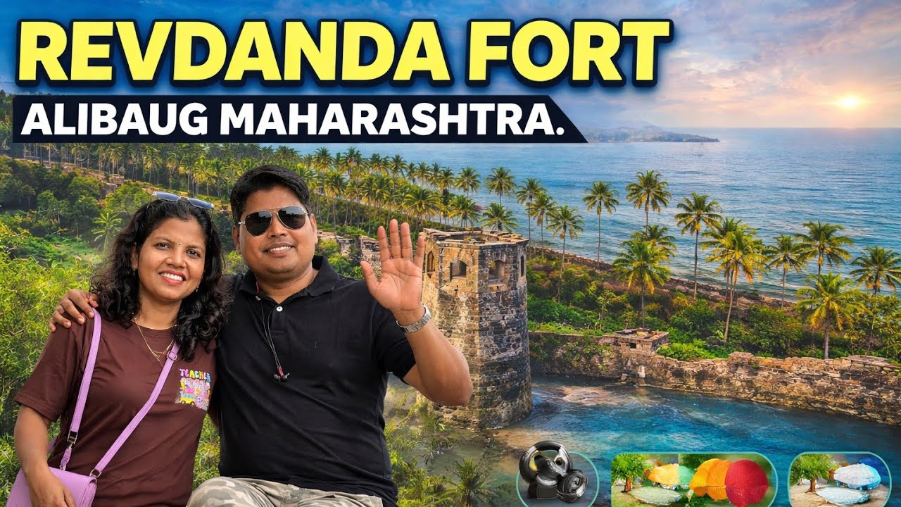 Alibaug Ka Secret Beach Fort – Revdanda Fort Tour - 