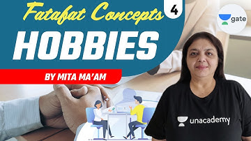Hobbies | L 4 | Fatafat Concepts | GATE 2022 CSE | Mita Ma