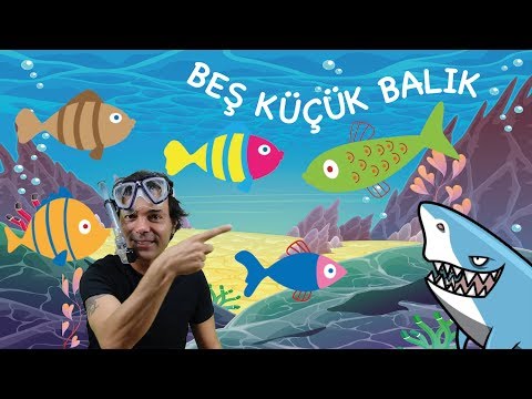 Beş küçük Balık Çocuk Şarkısı - Onur Erol