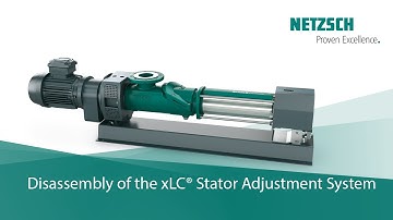 Disassembly of the xLC® Stator Adjustment System
