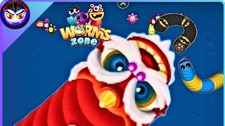 worm zone.io!!\ top 01❤️ magic gameplay #113\wormsmate.io 🐍\#subscribe #rắnsănmồi, #slithersnake