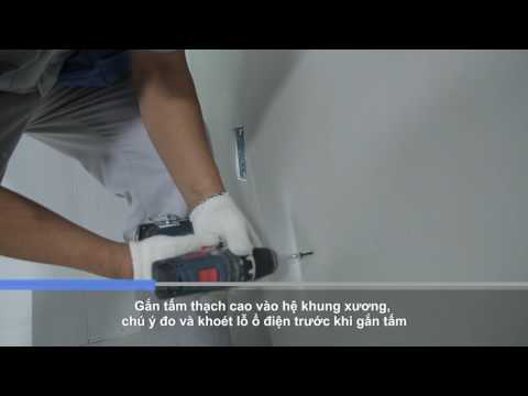 Video: Cách Làm Cửa Vách Thạch Cao