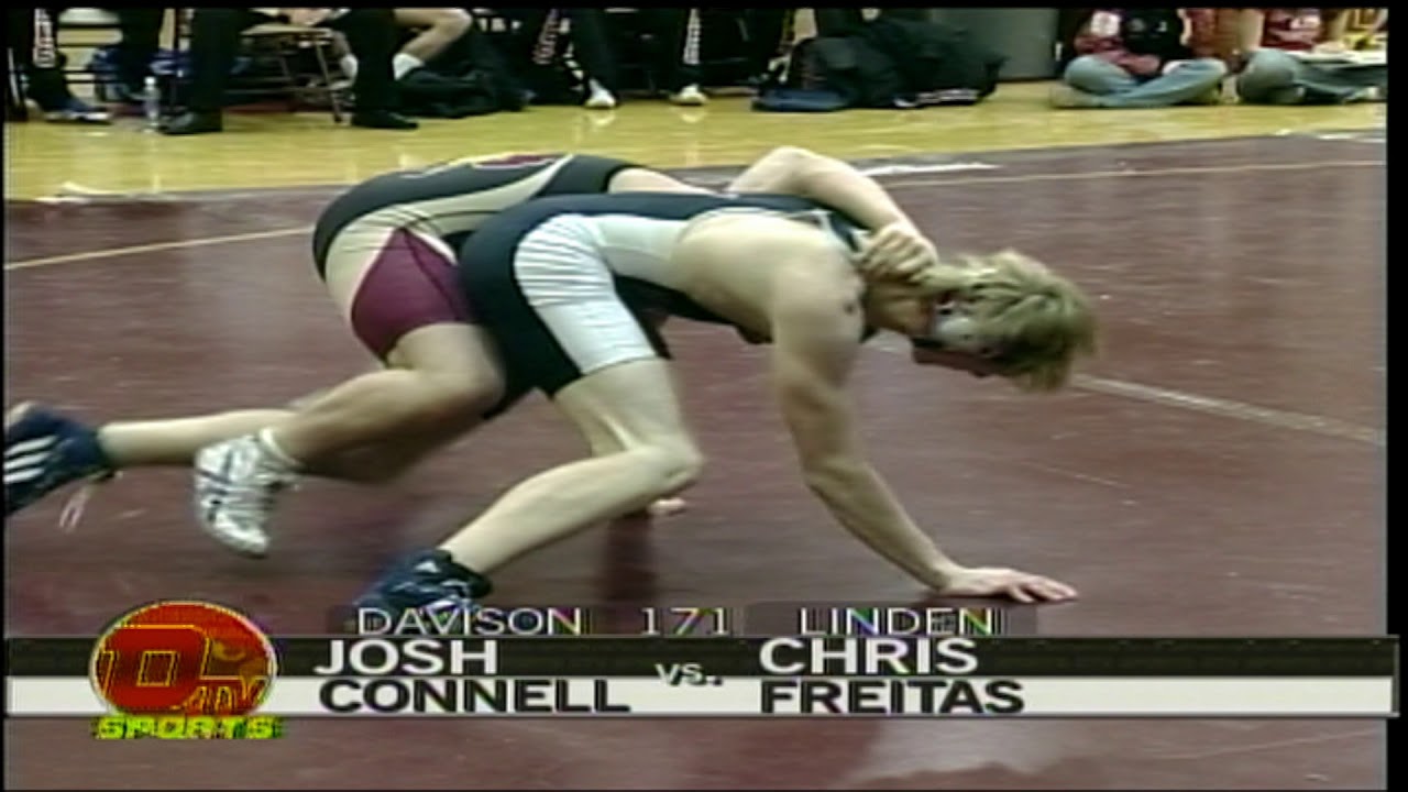 Davison Wrestling vs Linden, Utica, Warren 2007 YouTube
