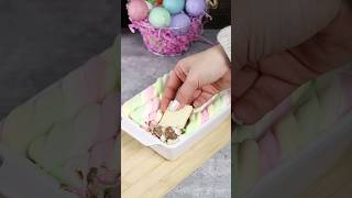 Leftover Easter Egg Dump Dip! #marshmallow #easterdessert #shorts