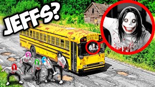 Si vous voyez ce bus scolaire rempli de JEFF THE KILLERS ne le dépassez pas! *GANG JEFF THE KILLERS*