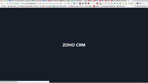 Zoho CRM integration tasks - part 3 - create record