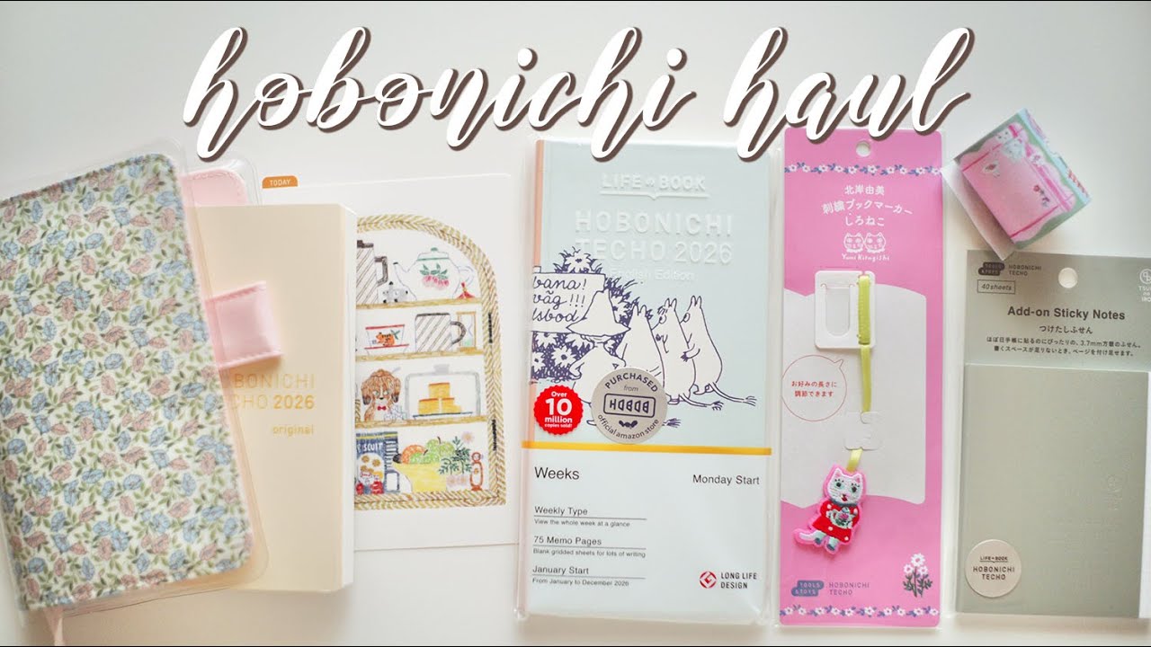 IT'S TIME!!! Hobonichi 2026 Haul! | Charmaine Dulak