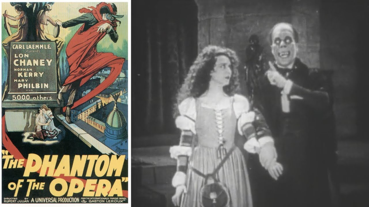The Phantom of the Opera (1925) Starring Lon Chaney - Classic Silent Film - Full Movie