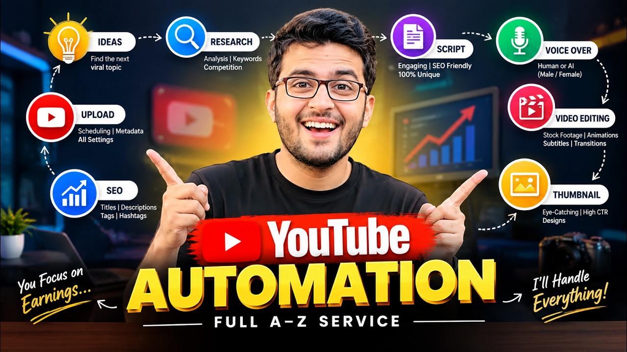 I Help YouTubers & Brands Grow! | My Services Introduction (Video ...