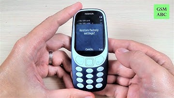 How to Restore Factory Settings on Nokia 3310 (2017)