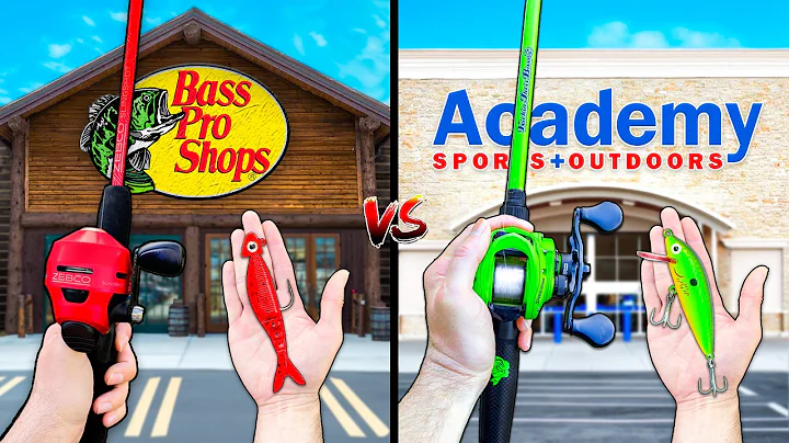 Bass Pro Shops vs Academy Budget Fishing Challenge