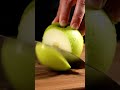 Amazing ASMR Green Apple Cutting Sound#FruitCuttingASMR #SatisfyingSounds #ASMR #FruitSlicing