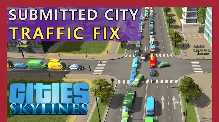 Cities Skylines Fixing Traffic | How Lane Connectors Can Hurt [Submitted City Fix]