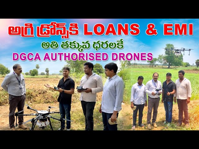 Agricultural drone sprayer AVAILABLE with LOANS AND EMI class=