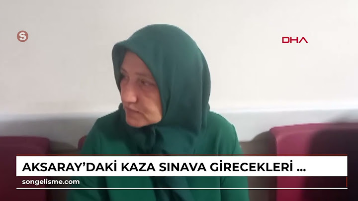 Aksaray'daki kaza sınava girecekleri üniversiteye 1 kilometre kala olmuş