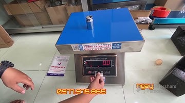 Hướng dẫn hiệu chuẩn Cân ghế điện tử XK3108A 300kg, SHOP CÂN ĐIỆN TỬ