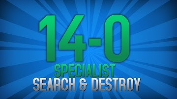 MW3: 14-0 Specialist Search & Destroy | Late Join