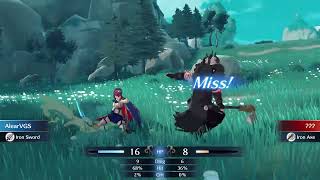 Fire Emblem Engage - Chapter 1 'No Let's Run' Cutscene: Terrain & Units Gameplay: Marth Introduction