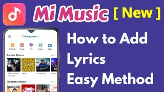 How to add lyrics on Mi Music Player (Easy Method) Premium feature screenshot 2