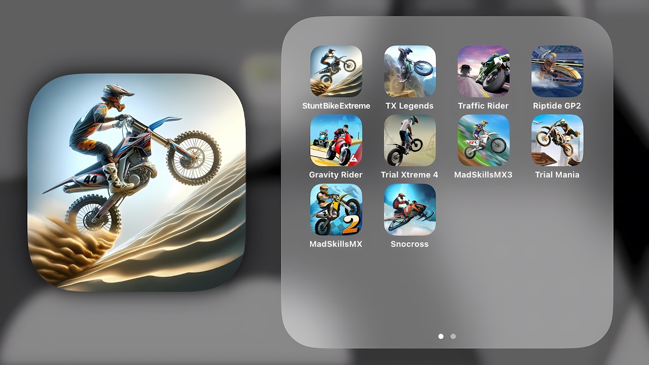 Stunt Bike Extreme - Gameplay Walkthrough: Master the Air. Own the Course! All Levels (Android, iOS)
