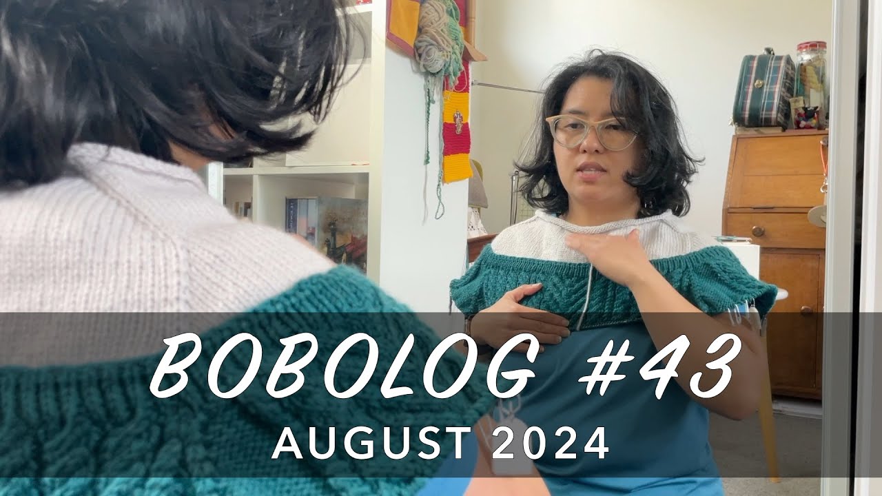 043 Dione, haircare, et al - Bobolog (an Aussie knitting & crafting vlog / podcast)