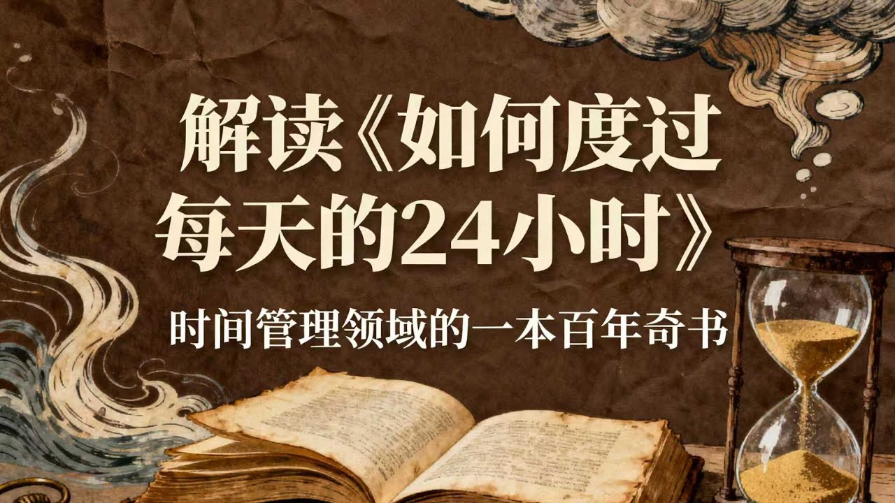 《如何度过每天的24小时》：时间管理领域的一本百年奇书