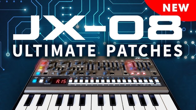 Omega Music  ROLAND JX-08 Synthé Analogique