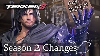 Clive Rosfield Season 2 Changes (Buffs/Nerfs) - Tekken 8