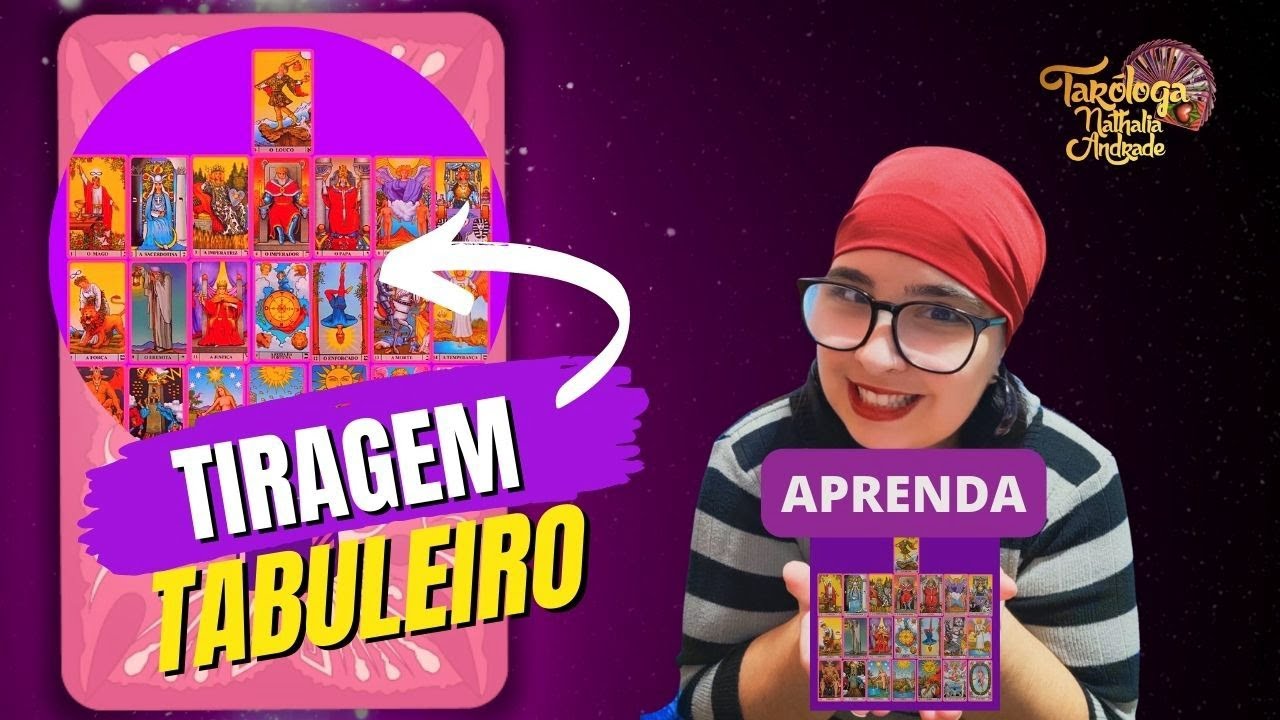 Tiragem do tabuleiro - Clube do Tarô - Tarot