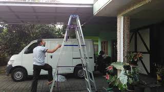 TANGGA ALUMUNIUM, 2,5 METER MURAH AWET