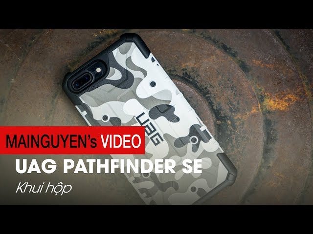 Mở hộp ốp lưng UAG Pathfinder SE cho iPhone 7 Plus/iPhone 8 Plus - www.mainguyen.vn