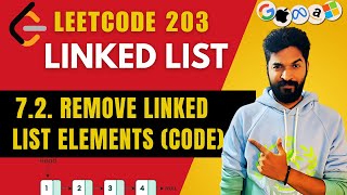203.2 Remove Linked List Elements (Code) | #7 | Linked List Playlist | #leetcode #linkedlist #dsa