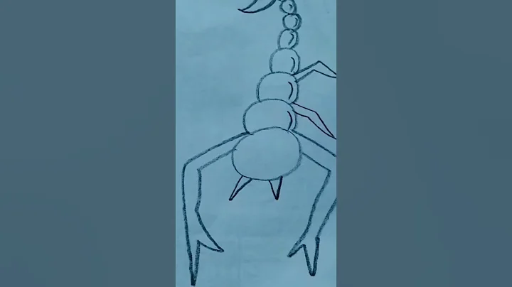 Scorpion art. How to  draw a easily scorpion art step by pencil #beginnerarttips #drawinglessons