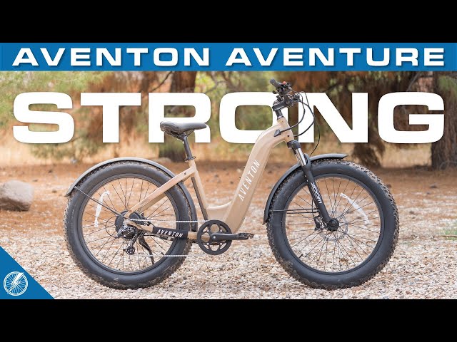 aventon aventure electric fat tire step-thru bicycle Aventon Aventure Step Thru Review | Fat Tire Electric Bike