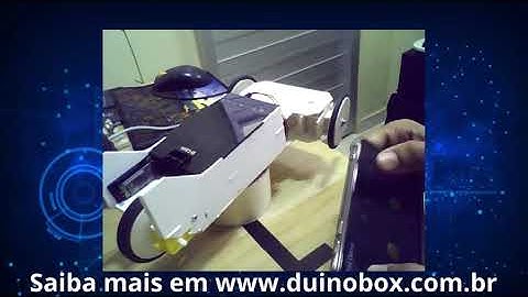 Carro com Arduino controlado por Smartphone via Bluetooth de 3 rodas