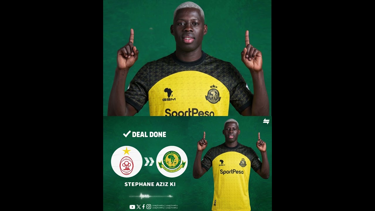 ✅️𝗗𝗘𝗔𝗟 𝗗𝗢𝗡𝗘:  AZIZ KI AREJEA YANGA, USAJILI WAKE WAKAMILIKA RASMI