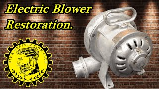 1959 Electric blower Restoration.