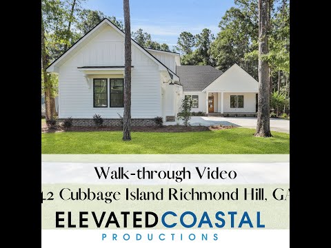 42 Cubbage Island Dr, Richmond Hill, GA home video tour