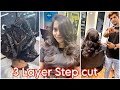 How to 3 step layer hairstyle cut/ कैसे करे आसानी से/ step hairstyle/at home/step by step/step cut