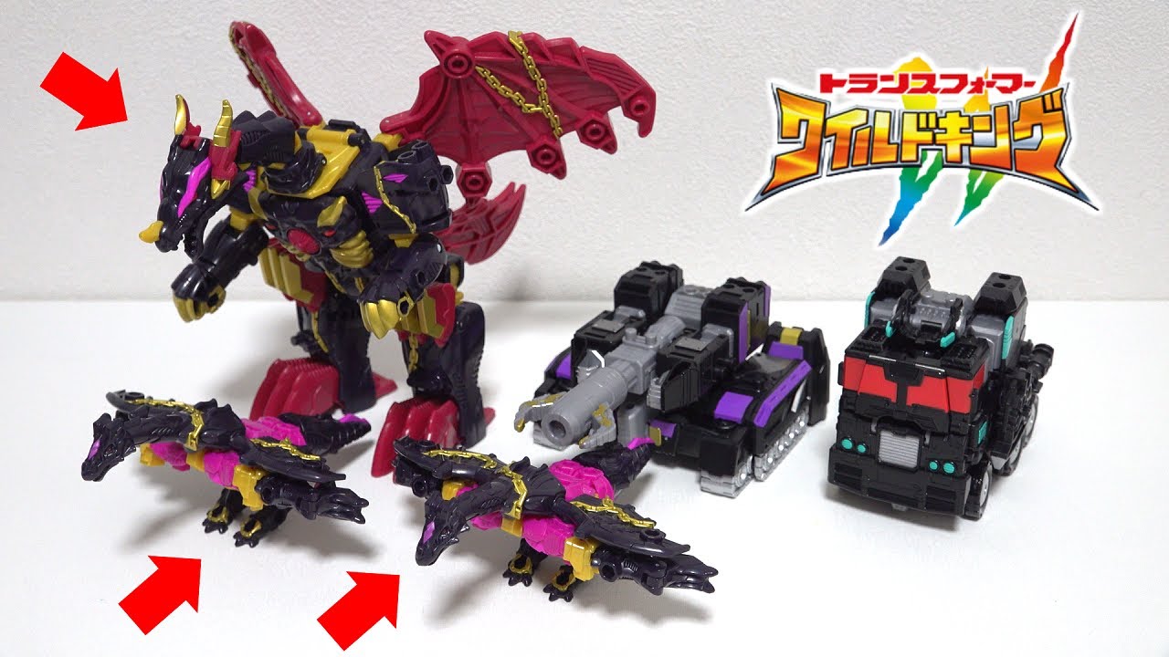 🐉Dragon combines into a robot!? World Dragunas & Drag-Knight
