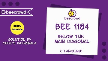Beecrowd Problem 1184 - Below the Main Diagonal solution( Bangla ) | C language