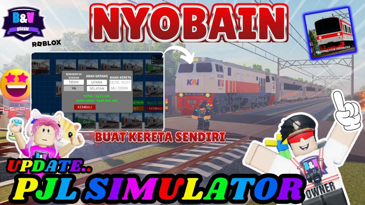 NYOBAIN UPDATE PJL SIMULATOR INDONESIA!! 😍😍