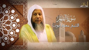 سورة القلم للشيخ محمد ايوب
