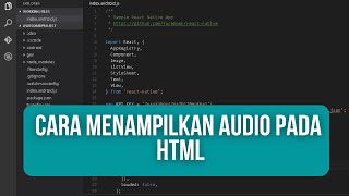 Cara Menambahkan Audio pada HTML