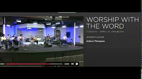 Juliana Thompson IHOPKC Prayer Room April 14, 2015